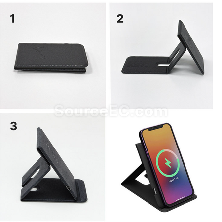 Customization Folding Wireless Phone Charging Holder Promotional Products