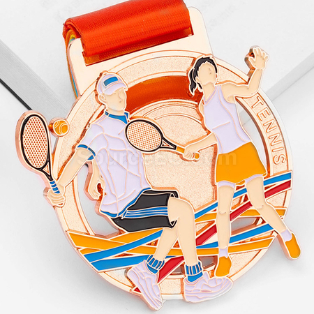 Customization Tennis Metal Medal Promotional Products