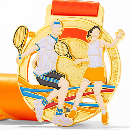 Customization Tennis Metal Medal Promotional Products
