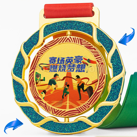 Customization Rotating Metal Medal Promotional Products