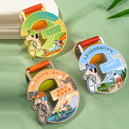 Customization Riding Metal Medal Promotional Products