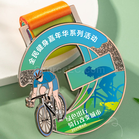 Customization Riding Metal Medal Promotional Products