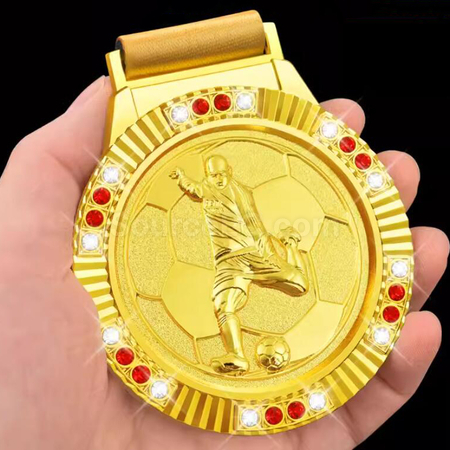 Customization Football Metal Medal Promotional Products