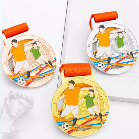 Customization Football Metal Medal Promotional Products
