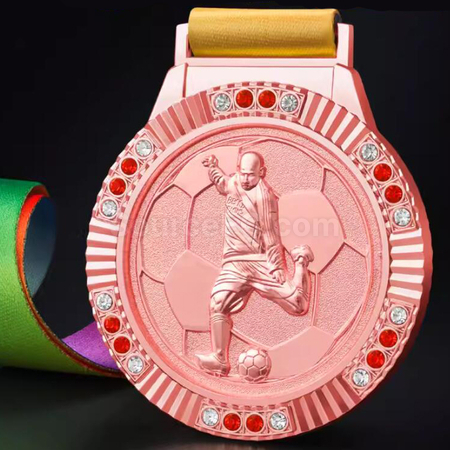 Customization Football Metal Medal Promotional Products