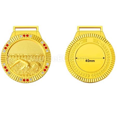 Customization Swimming Metal Medal Promotional Products