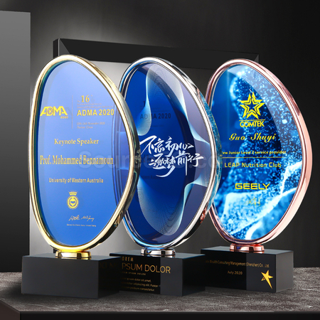 Customization Creative Metal Crystal Seat Promotional Products