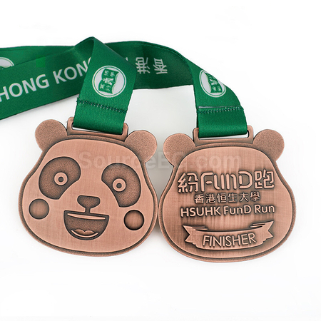 Customization Panda Metal Medal Promotional Products
