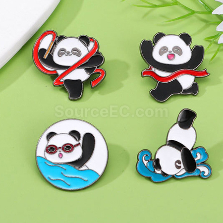 Customization Panda Badge Promotional Products