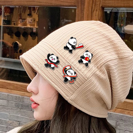 Customization Panda Badge Promotional Products