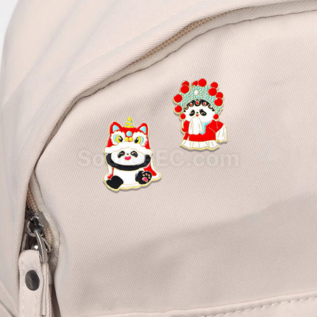 Customization Panda Badge Promotional Products
