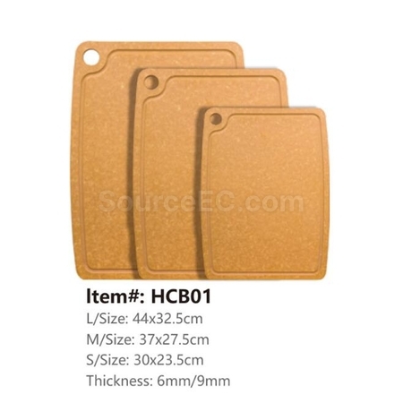 Customization Pine Fiber Anti-mildew and Antibacterial Cutting Board Promotional Products