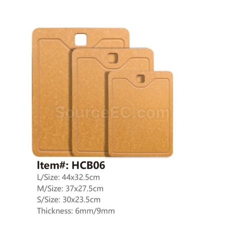 Customization Pine Fiber Anti-mildew and Antibacterial Cutting Board Promotional Products