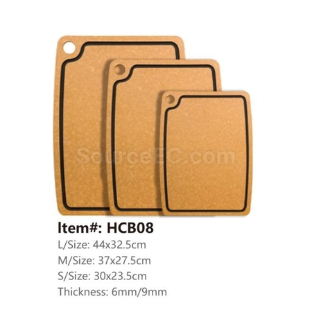 Customization Pine Fiber Anti-mildew and Antibacterial Cutting Board Promotional Products