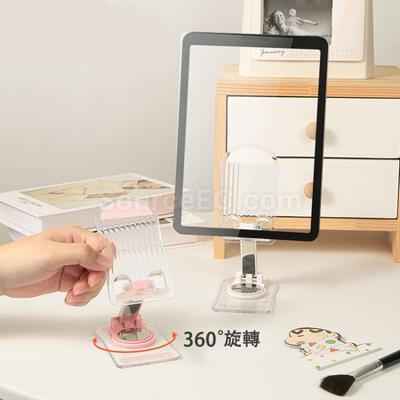 Customization Rotating Transparent Adjustable Folding Phone Holder Promotional Products