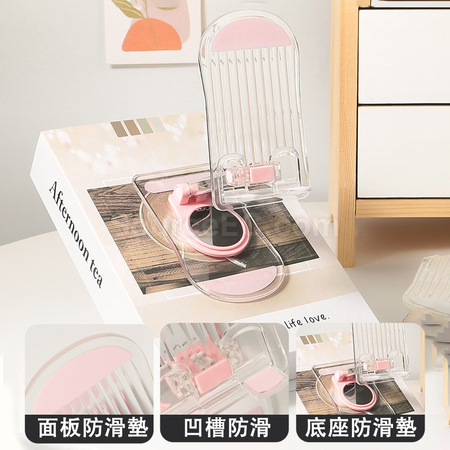 Customization Rotating Transparent Adjustable Folding Phone Holder Promotional Products