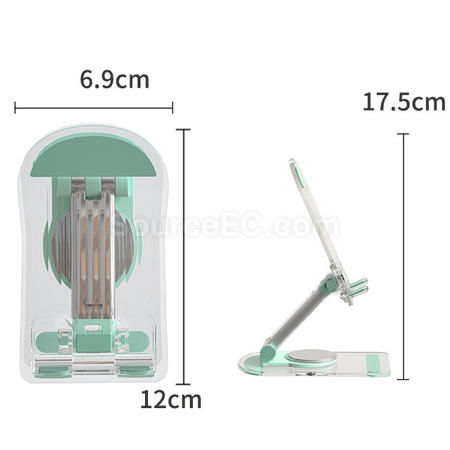 Customization Rotating Transparent Adjustable Folding Phone Holder Promotional Products