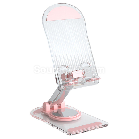 Customization Rotating Transparent Adjustable Folding Phone Holder Promotional Products