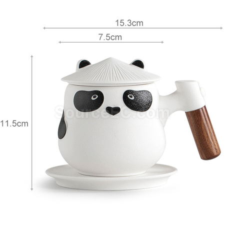 Customization Panda Ceramic Cup Promotional Products