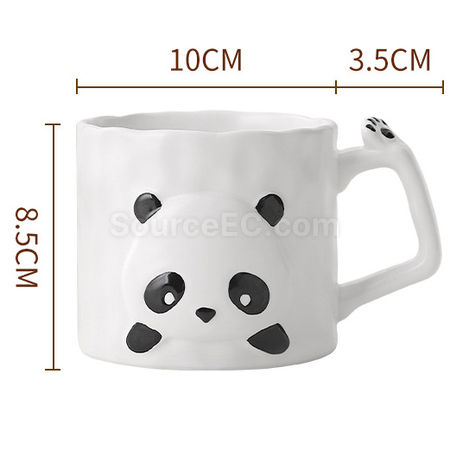 Customization Panda Ceramic Cup Promotional Products