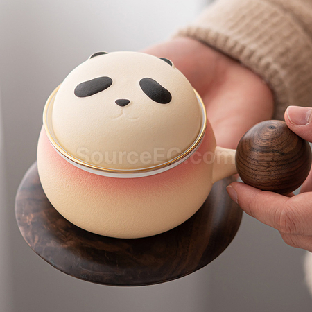 Customization Panda Ceramic Cup Promotional Products