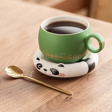Customization Panda Ceramic Cup Promotional Products
