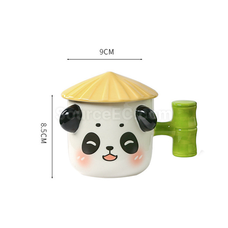 Customization Panda Ceramic Cup Promotional Products