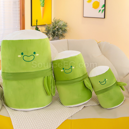 Customization Panda Hugging Bamboo Doll Promotional Products