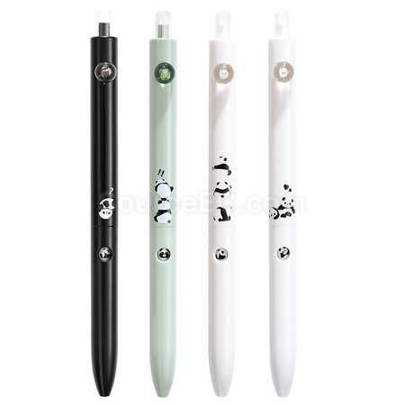 Customization Panda Face Changing Quick Drying Gel Pen Promotional Products