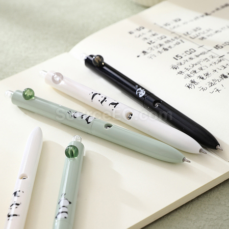 Customization Panda Face Changing Quick Drying Gel Pen Promotional Products