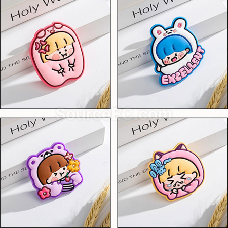 Customization Customizable PVC Soft Plastic Makeup Mirror Promotional Products