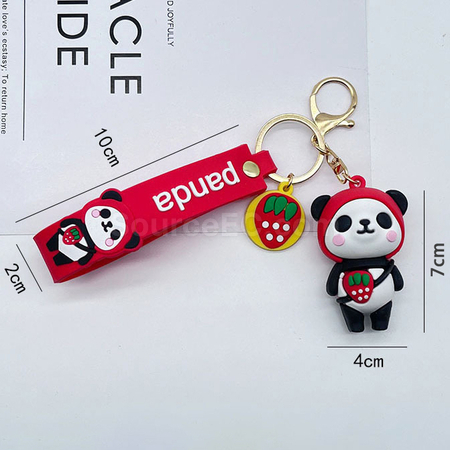 Customization PVC Panda Keychain Promotional Products
