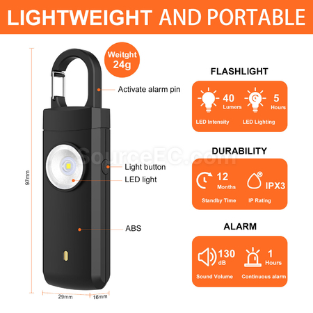 Customization Self Defense Alarm  Promotional Products