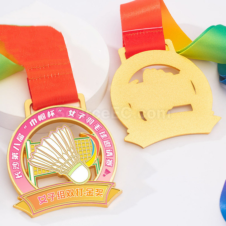 Customization Badminton Metal Medal Promotional Products