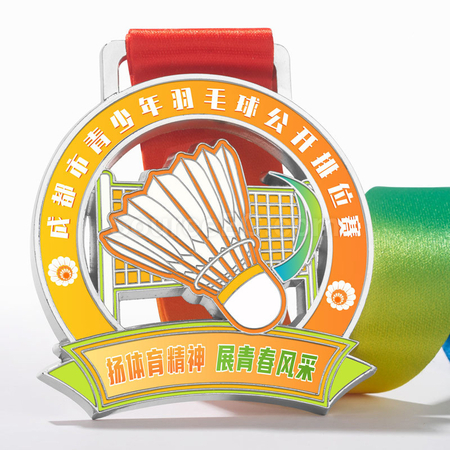 Customization Badminton Metal Medal Promotional Products