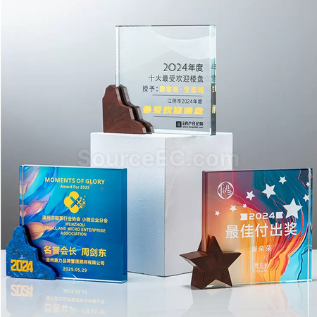 Customization Crystal Trophy  Promotional Products