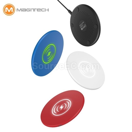 Customization Ultra thin luminous logo mobile wireless charger Promotional Products