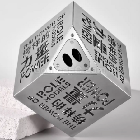 Customization Metal Rubik's Cube Trophy Promotional Products