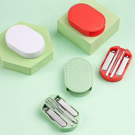 Customization PU Leather Manicure Set Promotional Products