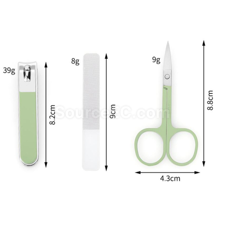Customization PU Leather Manicure Set Promotional Products