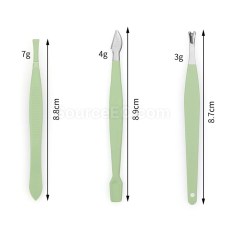Customization PU Leather Manicure Set Promotional Products