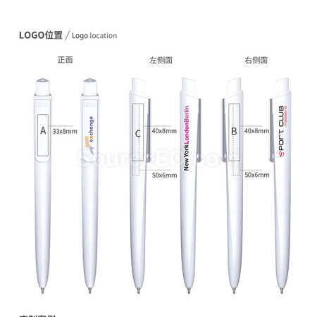 Customization Pigra Advertise Pen Promotional Products