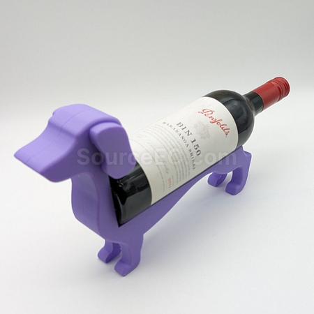 Customization Sausage dog red wine bottle rack Promotional Products