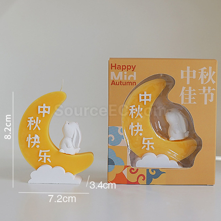 Customization Mid-autumn Mooncake Scented Candle Gift Set Promotional Products