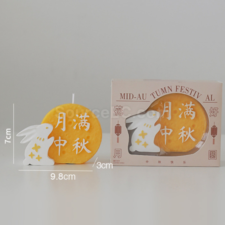 Customization Mid-autumn Mooncake Scented Candle Gift Set Promotional Products