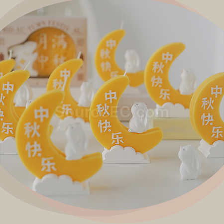 Customization Mid-autumn Mooncake Scented Candle Gift Set Promotional Products