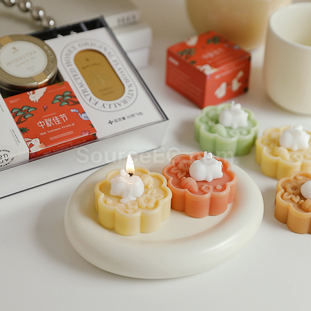 Customization Mid-autumn Mooncake Scented Candle Gift Set Promotional Products