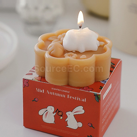 Customization Mid-autumn Mooncake Scented Candle Gift Set Promotional Products
