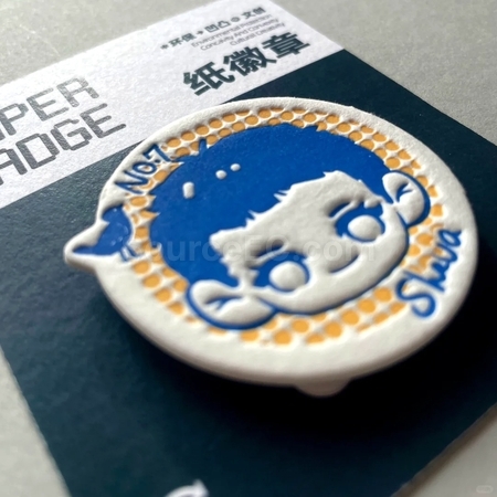 Customization Customization Of Irregular Ietterpress Cotton Paper Badges Promotional Products
