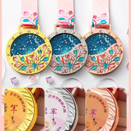Customization Blossoms Medal Promotional Products